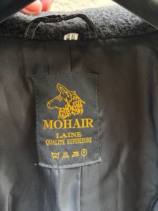 Cappotto donna mohair lana made in italy