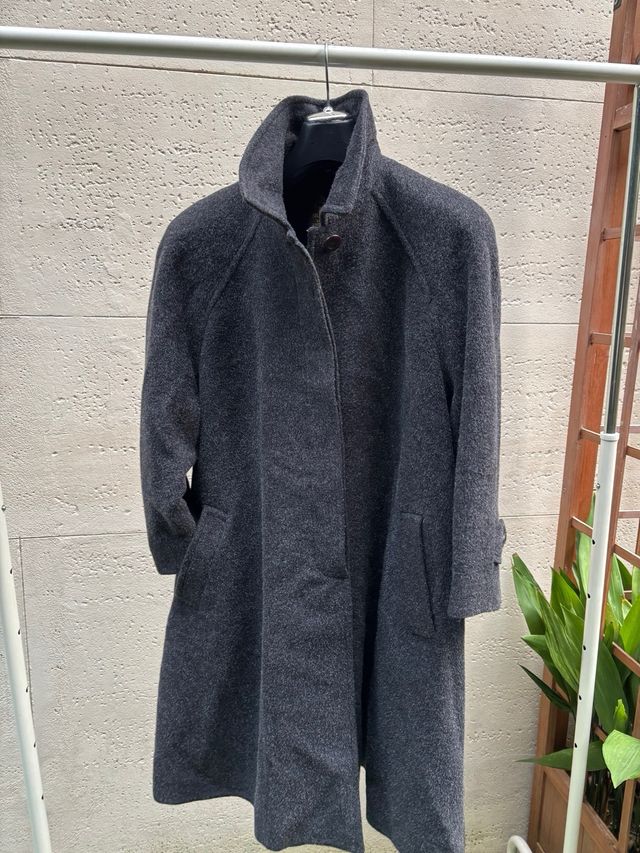 Cappotto donna mohair lana made in italy