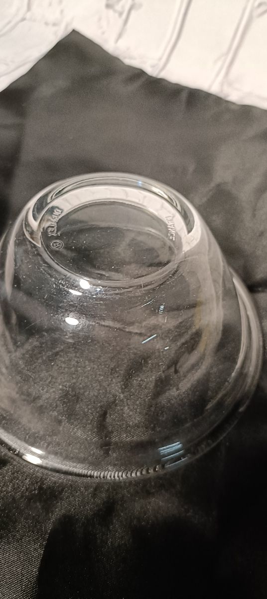 4 ciotole per stuzzichini in vetro