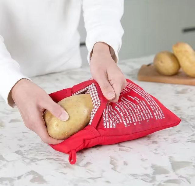 Bolsa para cocinar patatas microondas