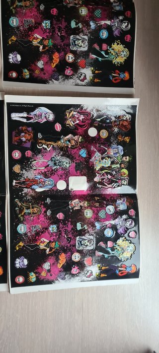 Pegatinas Monster High