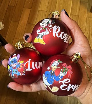 Bolas Navidad personalizadas