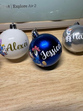Bolas Navidad personalizadas