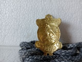 chapa peugeot bici antigua emblema escudo placa 