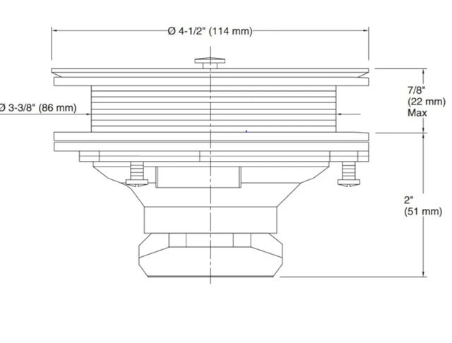 Rejilla fregadero Kohler K-8799-2BZ