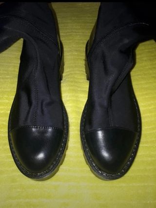 Botas de lycra Zara. 38