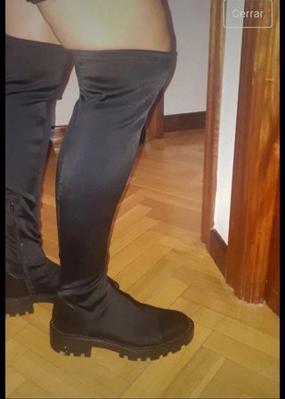 Botas de lycra Zara. 38