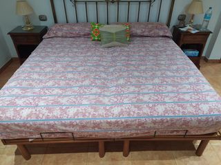 Cama doble 2 colchones independientes