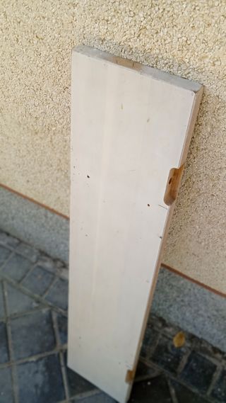 Estantería balda antigua madera maciza cocina