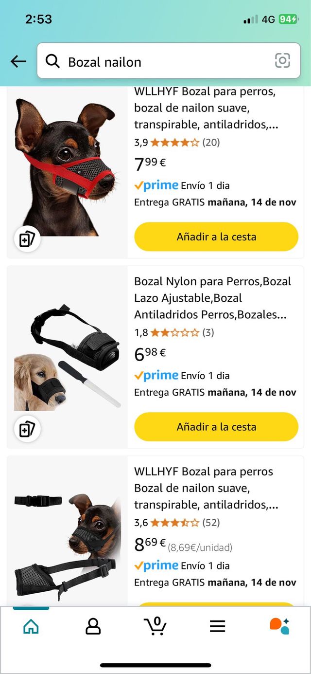 Bozal de Nailon S