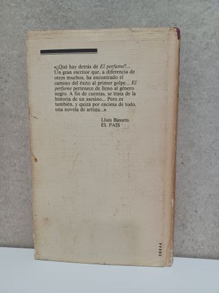 El Perfume. Patrick Suskind