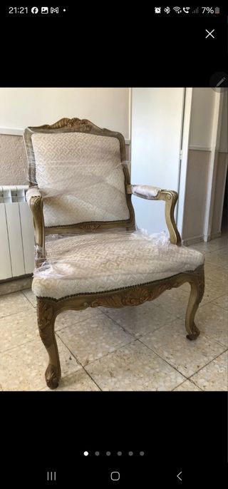 Butaca Vintage.Estilo Luis XVI