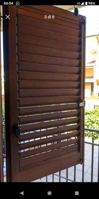 Persiane alluminio color legno