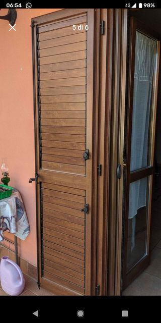 Persiane alluminio color legno