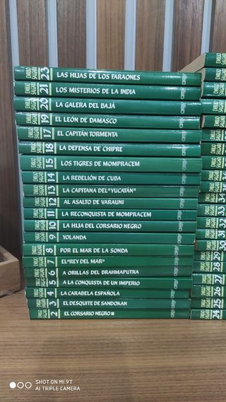 Libros Emilio Salgari