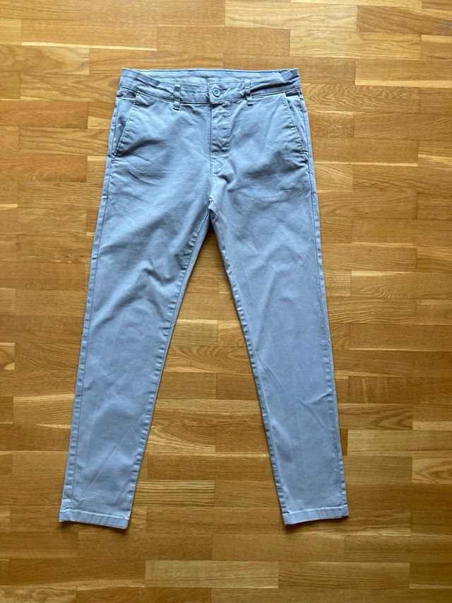 Pantalones Chinos Beige/Grises