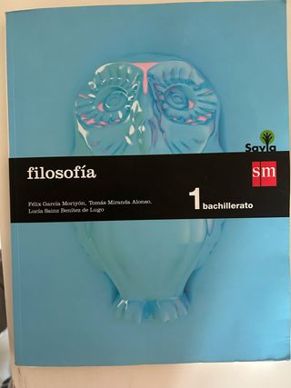 libro filosofia 1 bachillerato