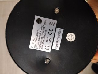 Flexo con soporte color negro