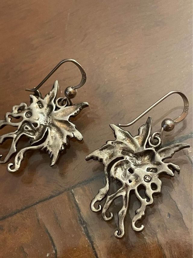 Orecchini vintage in argento