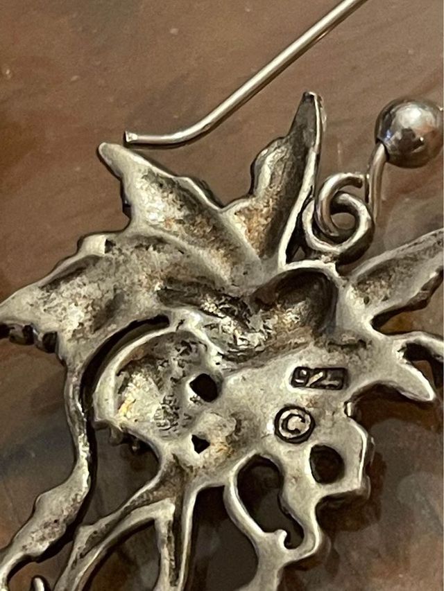 Orecchini vintage in argento