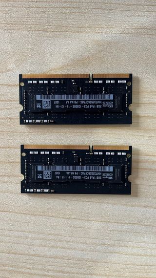 Memoria ram 2gb + 2gb mac 
