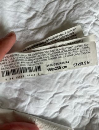 Colcha infantil Zara Home cama 90 cm