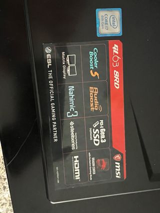 Ordenador portatil MSI