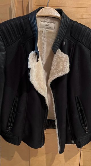 Cazadora biker de cuero