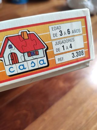 Juego puzzle infantil para deletrear.
