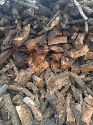 Leña 🪵🪵 de encina seca