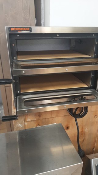 HORNO PARA 1+1 PIZZA DE 32CM / GLASS