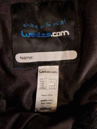 Pantalón esquí niño