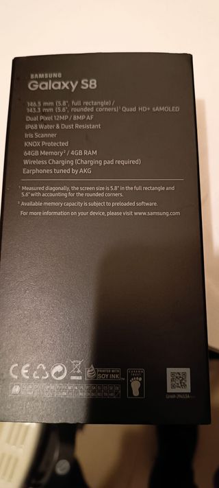 Samsung · Galaxy S8 · 64 GB · Negro