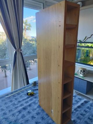 ESTANTERIA BOTELLERO MADERA