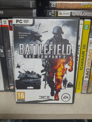Videojuego pc battlefield bad company 2