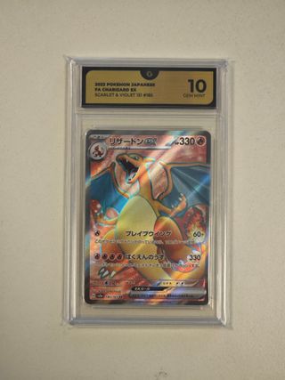 Charizard EX #185 - GG 10 185/165 gradata