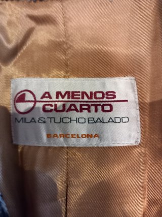 Chaquetón vintage A Menos Cuarto.