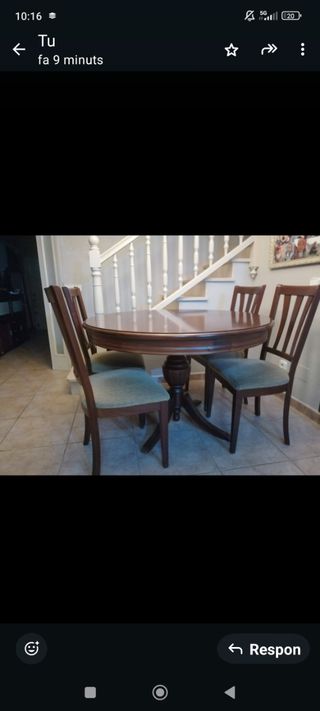 Muebles comedor estilo colonial