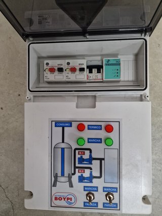 Cuadro eléctrico bombas de agua