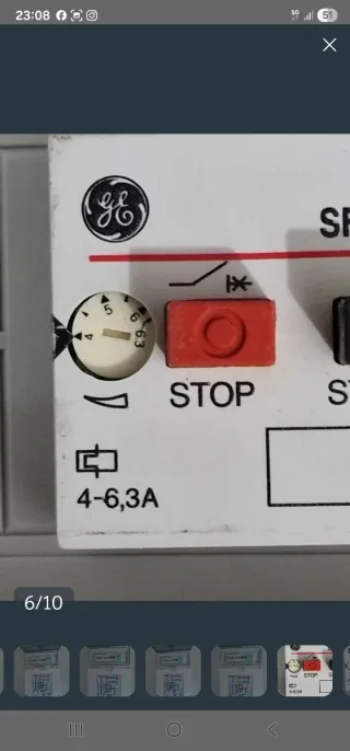 Cuadro eléctrico bombas de agua