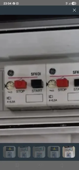 Cuadro eléctrico bombas de agua