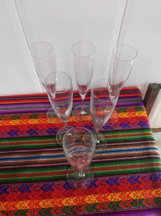 Champañera + 5 copas