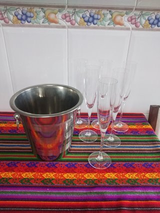 Champañera + 5 copas