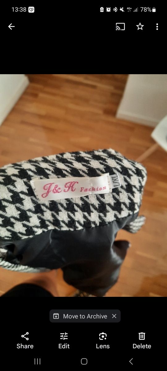 Giacca pied de poule