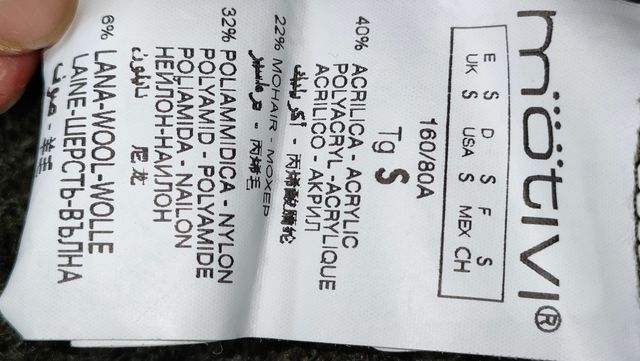 Coprispalle/mini cardigan motivi tg S