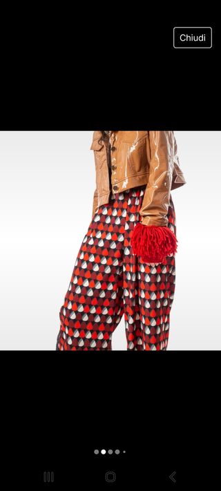 Guanti "Tuca Tuca" corti rossi