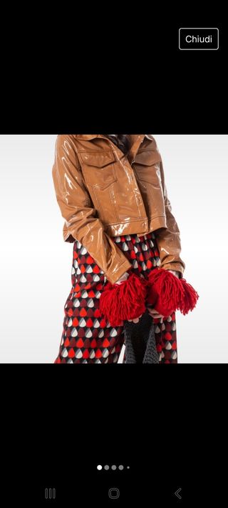 Guanti "Tuca Tuca" corti rossi