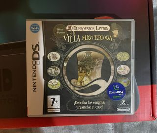 Profesor Layton Villa misteriosa Nintendo DS