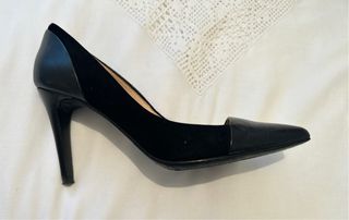 STILETTOS NEGROS PIEL KARMINE 37