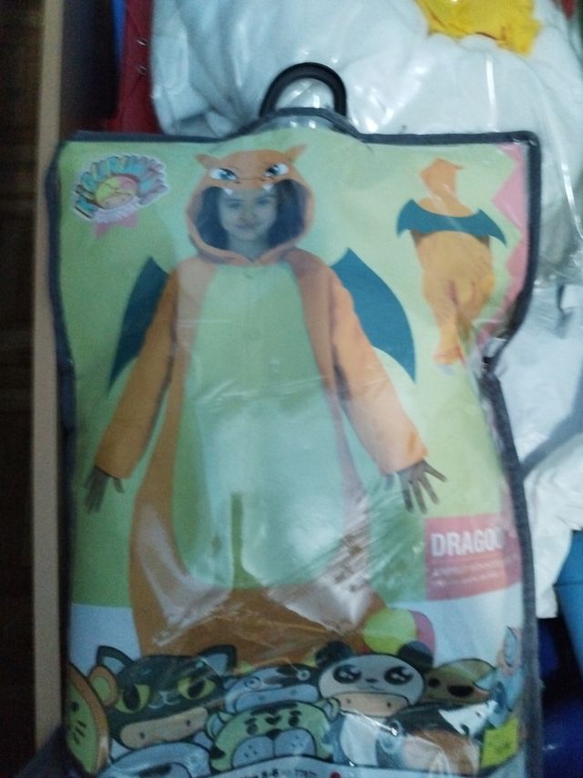 Disfraz dragón talla 7.9